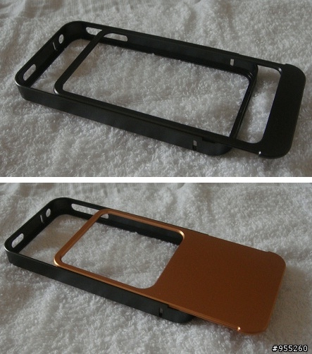 [第一次開箱]IPHONE 4 專用鋁合金保護框