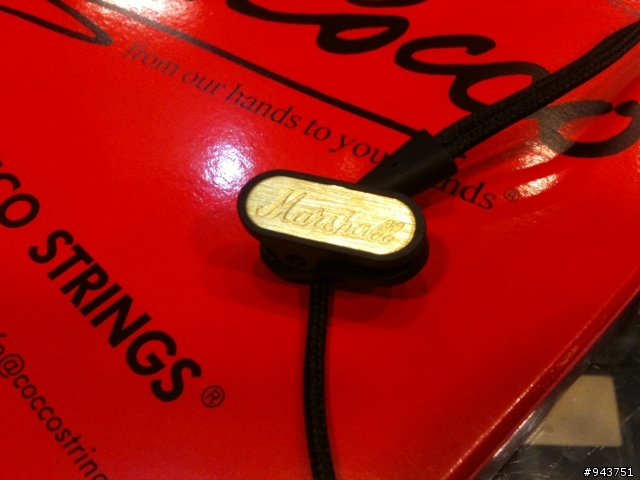 Marshall Minor 耳塞式耳機開箱 對應iPhone