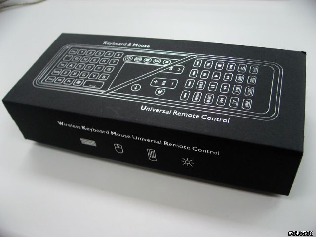 [開箱][設定][應用] SUNWAVE RKM-520 迷你智慧學習遙控鍵鼠組 (Wireless Mini Keyboard Mouse)