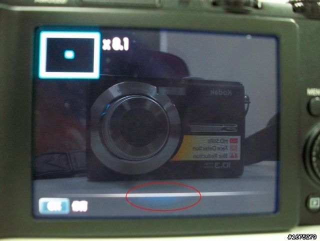 SAMSUNG EX1 螢幕的大亮點是正常的嗎?
