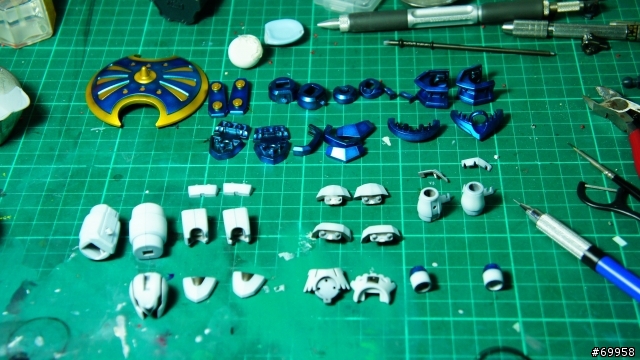 [噁心吐血之作]LBX-001紙箱戰機-阿基里斯