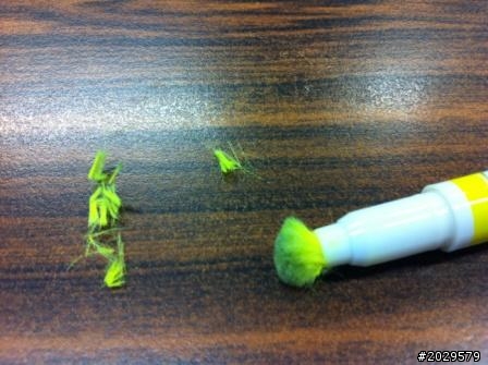 用三天的螢光筆變掃把了
