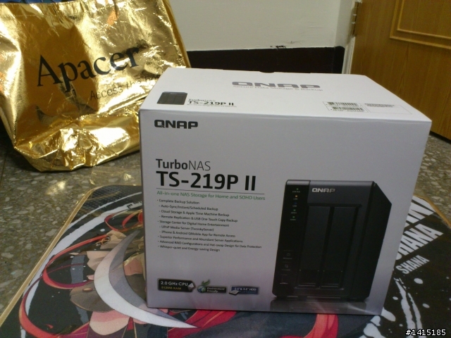 優遊自在的QNAP TS-219 II turbo NAS