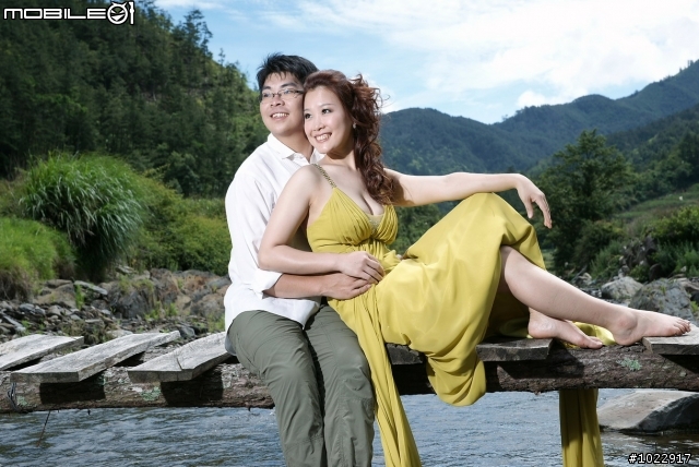 期待已久的高山攝影婚紗