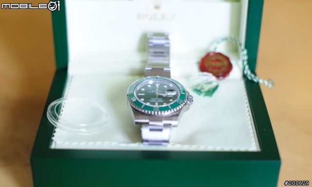 因為01我買了人生的第一支 Rolex (116610LV)