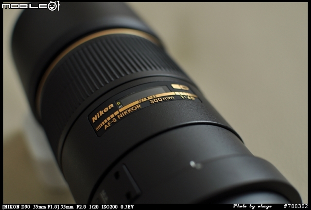 開箱與補圖分享--NIKKOR AF-S 300mm F4D IF-ED，感謝腳架意見，已購買補開箱。