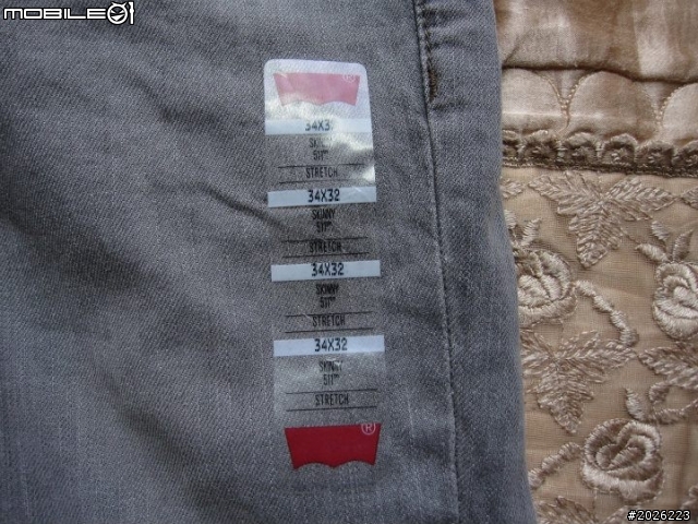 麻煩請對Levi's 511有研究的大大幫我一下,我是不是買到假貨了?QQ