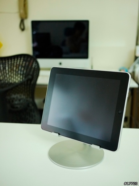 蘋果禁衛軍-偽裝成iMac的iPad，Just Mobile UpStand