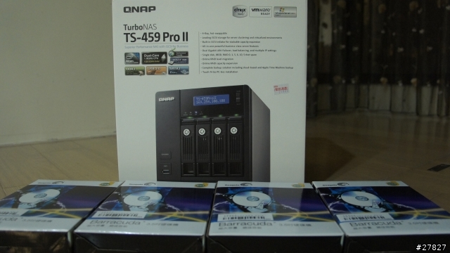 QNAP TS-459 PROII  開箱~