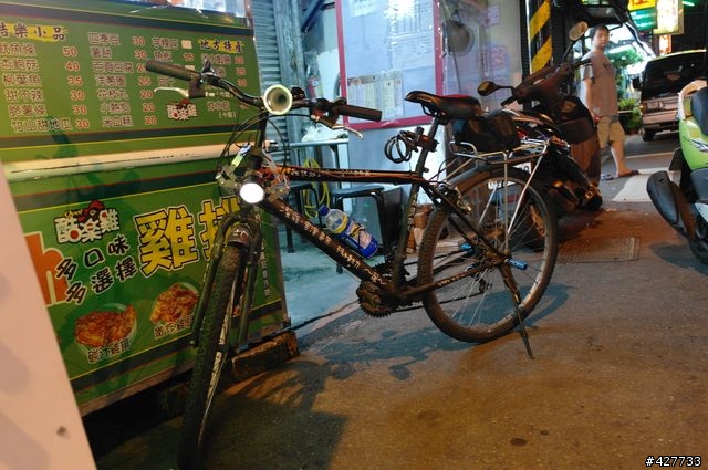腳踏車上魚眼