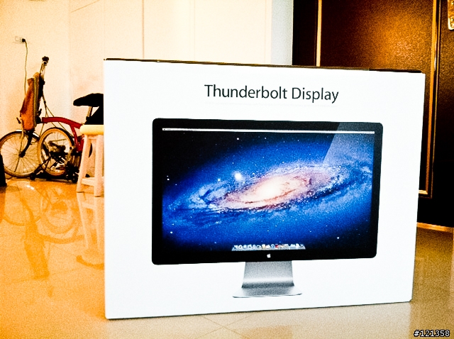 再分享Apple Thunderbolt Display 開箱