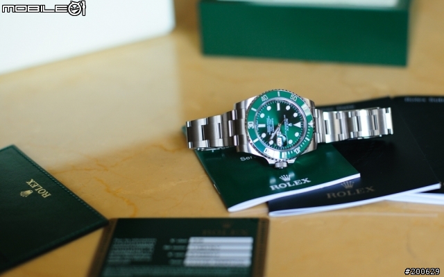 因為01我買了人生的第一支 Rolex (116610LV)