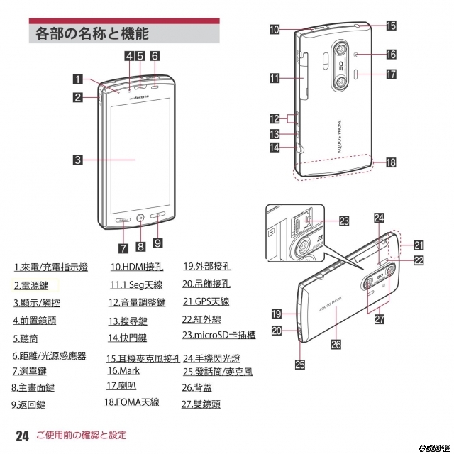 sh-12c 使用者手冊（英、日文版）