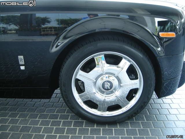 台南市區唯一出現女神Rolls-Royce車