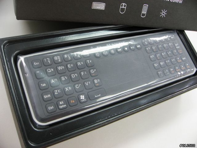 [開箱][設定][應用] SUNWAVE RKM-520 迷你智慧學習遙控鍵鼠組 (Wireless Mini Keyboard Mouse)