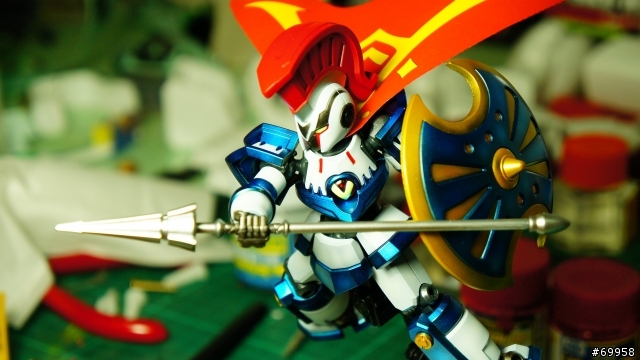 [噁心吐血之作]LBX-001紙箱戰機-阿基里斯