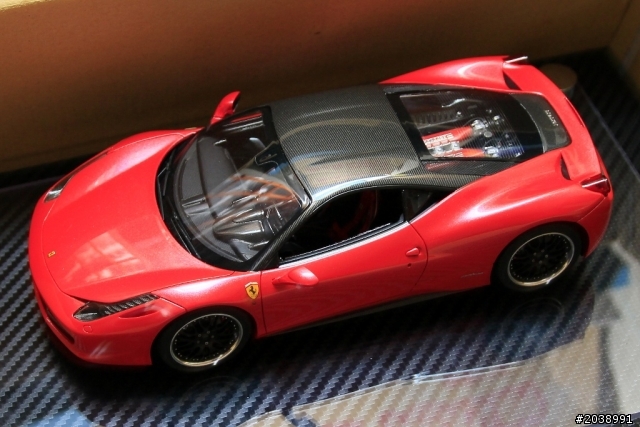 火辣的義大利情人 "法拉利 458 ITALIA" 1:24車模