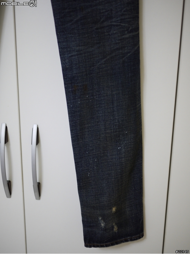 [分享] Dior Homme 2011AW Bas17 被輾過的丹寧褲 Rack Rail Paint Denim