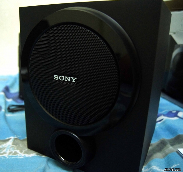 [不專業開箱]SONY SRS-D5 2.1聲道喇叭