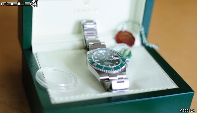 因為01我買了人生的第一支 Rolex (116610LV)
