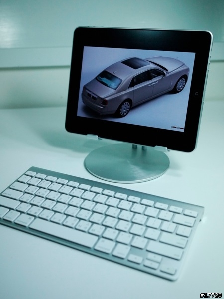 蘋果禁衛軍-偽裝成iMac的iPad，Just Mobile UpStand