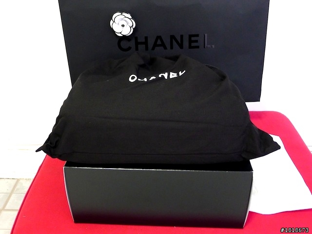 終於找到雙C CHANEL 格紋 大大的 相機包 了！！
