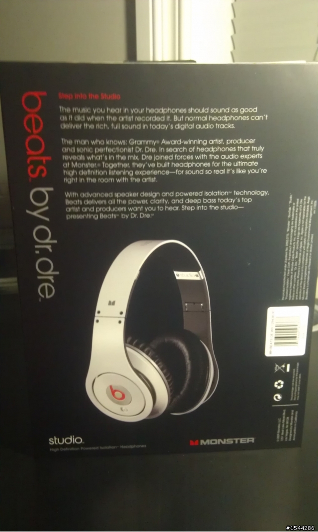 Monster beats by Dr Dre studio 開箱