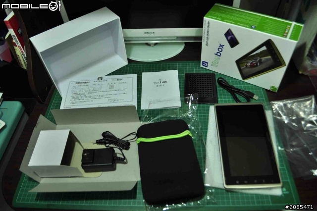 優博士Youbox 七吋電容觸控螢幕平板電腦 開箱文
