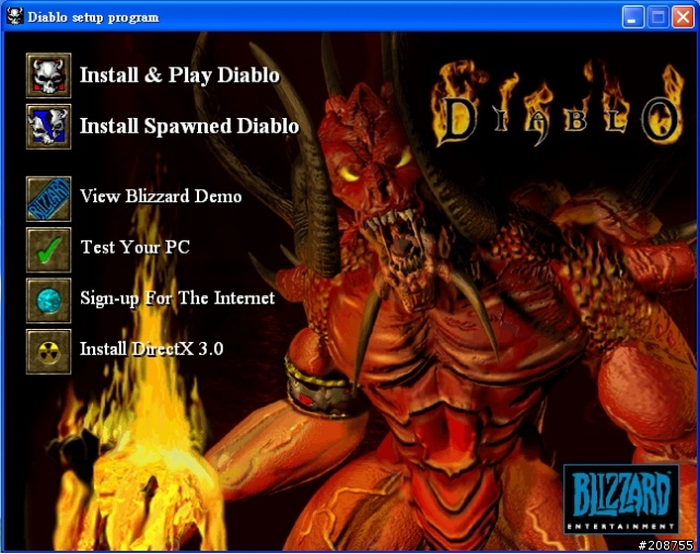 Diablo 第一集 for Windows 95/NT 介紹