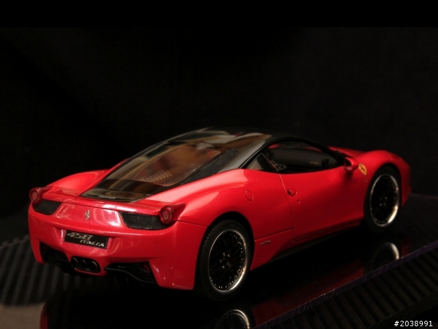 火辣的義大利情人 "法拉利 458 ITALIA" 1:24車模