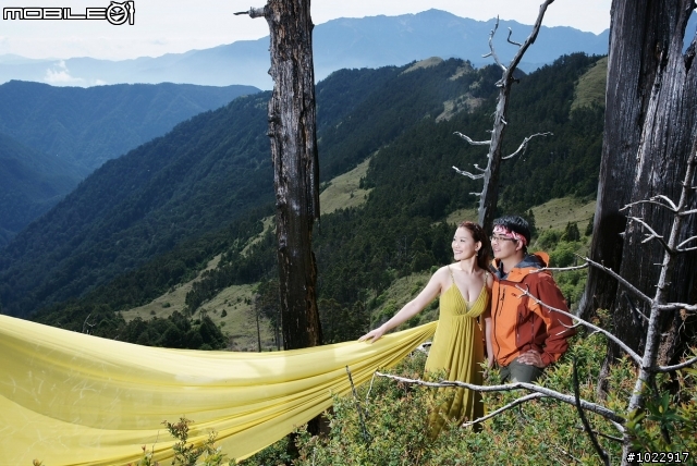 期待已久的高山攝影婚紗