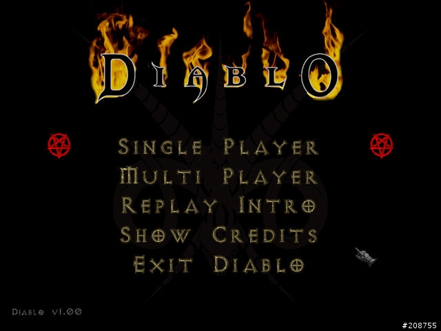 Diablo 第一集 for Windows 95/NT 介紹