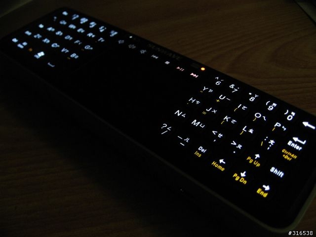 [開箱][設定][應用] SUNWAVE RKM-520 迷你智慧學習遙控鍵鼠組 (Wireless Mini Keyboard Mouse)