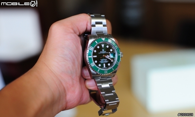 因為01我買了人生的第一支 Rolex (116610LV)