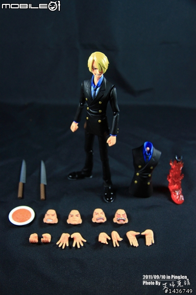 [航海王] BANDAI SHF SANJI 「黑腳」香吉士（黒足のサンジ）