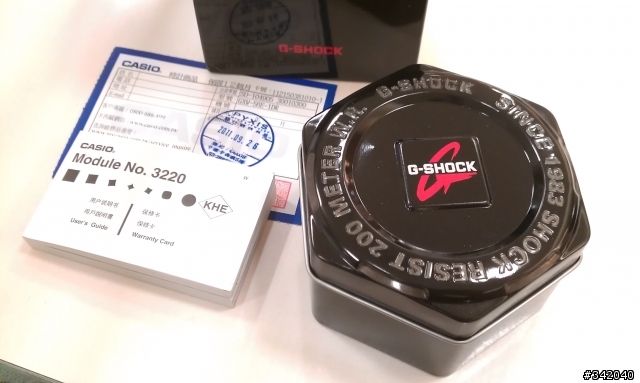 新手開箱~CASIO G-SHOCK GXW-56E-1