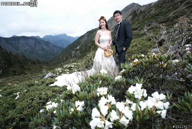 期待已久的高山攝影婚紗