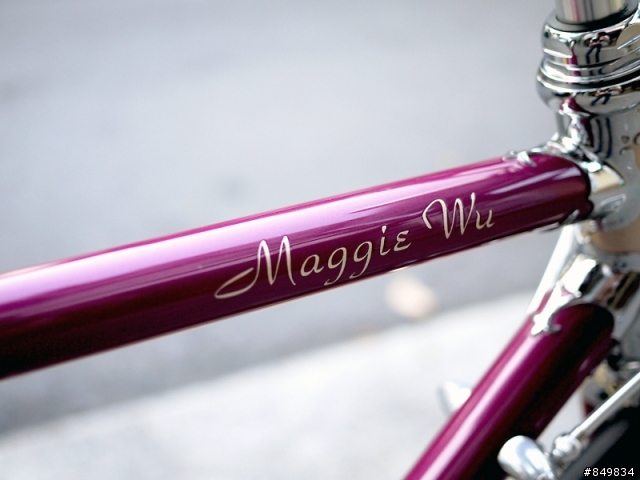 [葡萄紫] COLUMBUS SlideAway Urban 鋼管公路車 - Maggie Wu客制版