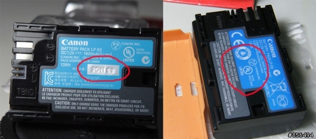 CANON LP-E6原廠電池購買分享…