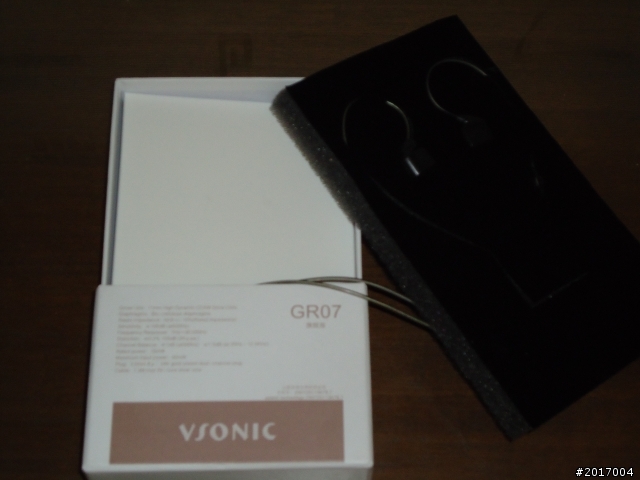 新版VSONIC GR07開箱+100小時試聽