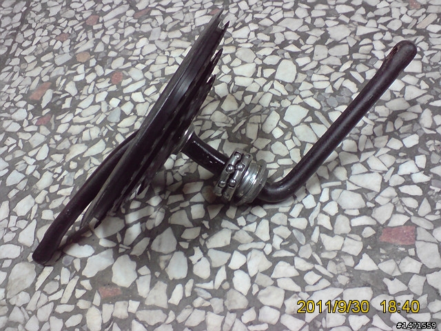 GIANT 20吋童車改裝三大盤的極品,三盤BMX一體式大盤
