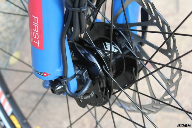 登山車 發電花鼓 頭燈 手機 充電電池