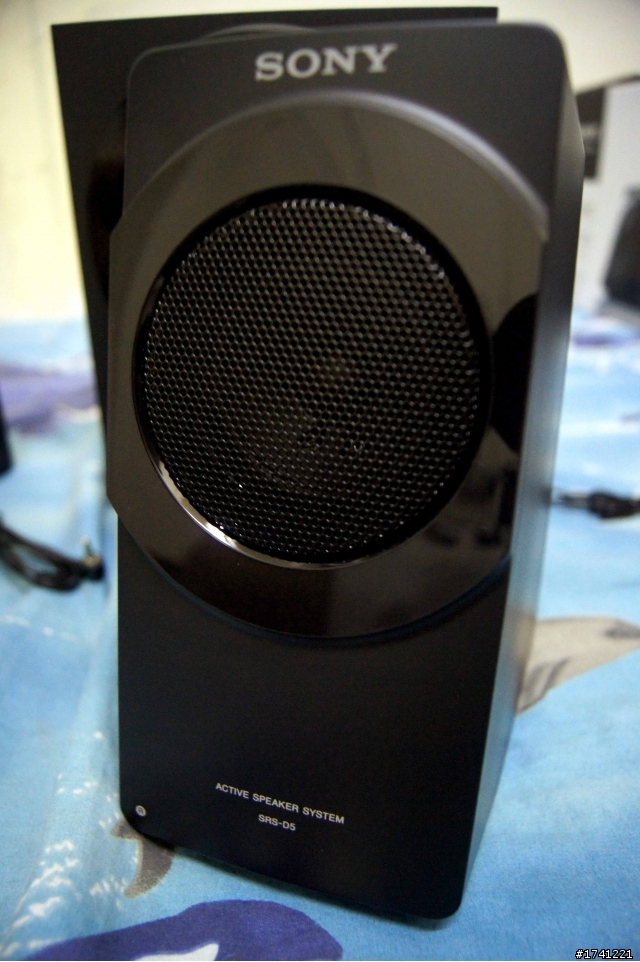 [不專業開箱]SONY SRS-D5 2.1聲道喇叭