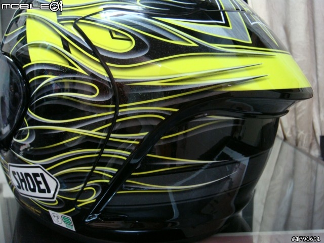 [開箱] 首發 SHOEI X-12 VERMEULEN 2 亮黃桃