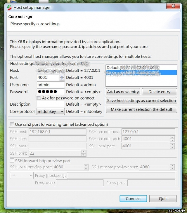 我的QNAP TS-459 Pro II使用日記 Part Eight:MLDonkey