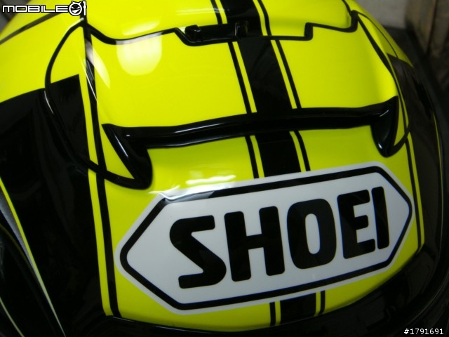 [開箱] 首發 SHOEI X-12 VERMEULEN 2 亮黃桃