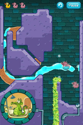 迪士尼的人氣遊戲《Where's My Water?》體驗分享