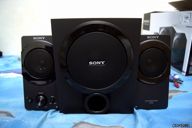 [不專業開箱]SONY SRS-D5 2.1聲道喇叭