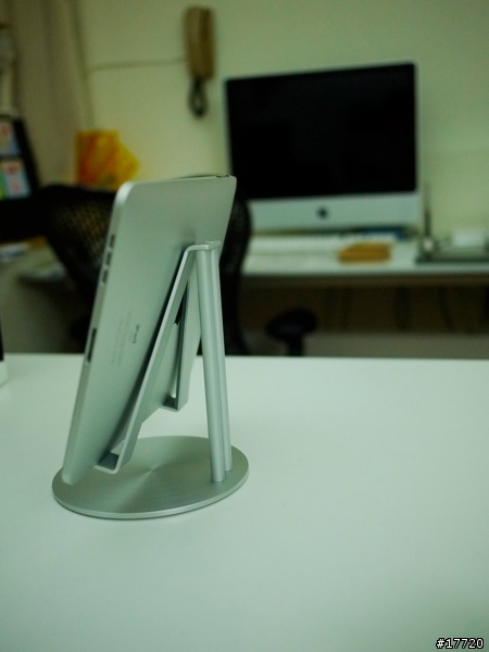 蘋果禁衛軍-偽裝成iMac的iPad，Just Mobile UpStand