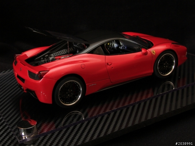 火辣的義大利情人 "法拉利 458 ITALIA" 1:24車模